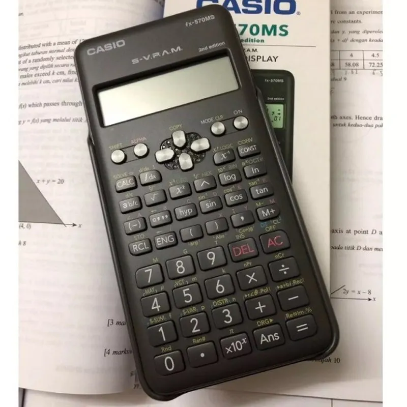 Máy Tính CASIO FX-570MS 2ND EDITION Máy Tính Học Sinh Giá Rẻ