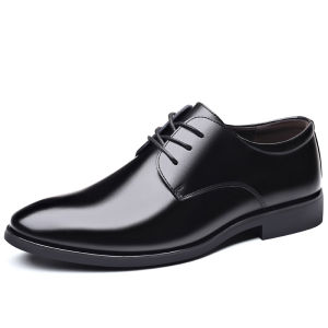 Falimottype)Size 39-44 Mens British Style Wedding Shoes Business Suit Leather Formal Shoes Casual School Student Loafers