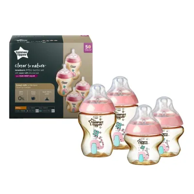 Tommee Tippee PPSU Bottle Starter Set - Assorted Colours