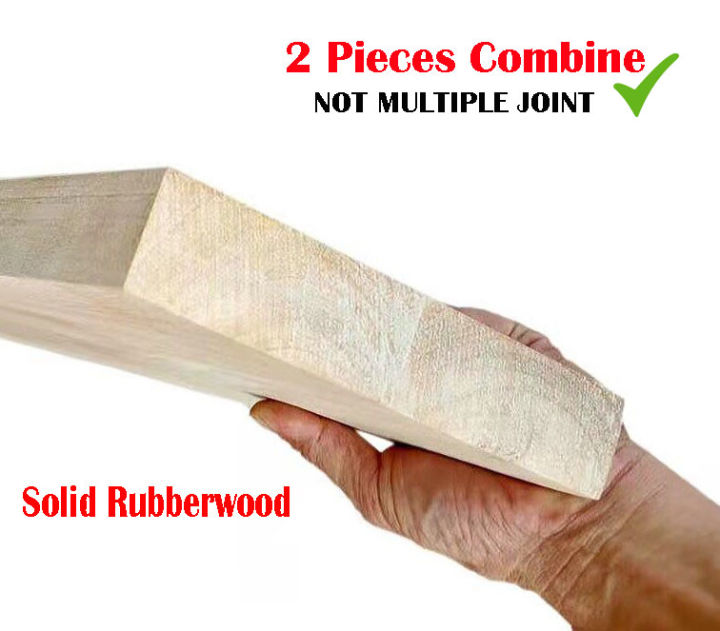 Solid Rubberwood Board Timber Plank DIY Wood Material | Papan Kayu ...