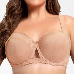 Womens Ultra-thin Minimizer Bra Non Padded Underwire Female Breathable Plus Size Lingerie 34 36 38 40 42 D DD E F G H2026