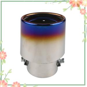 Green sea lazlook Car Modification Exhaust Pipe Dumping Device Noise Reducer Automobile Accessories For Ventilation And Exhaustion