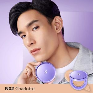 FEMME || SOMETHINC CoverBlur Pro Filter Breathable Cushion SPF 40 Cover Blur 14 Shades BPOM 12gr Transferproof Smooth Satin Finish 24H* High Coverage