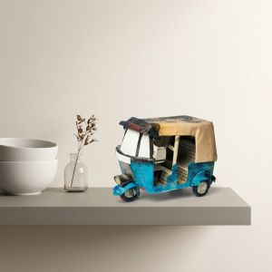 Tuk Tuk Ornament Gift Idea : Christmas Gift Xmas Gift Box Handmade recycled paper Christmas Gift Ideas - Recycled Newspaper Tuk Tuk - Decorative Ornaments - Indian Bicycle - Gift For Travellers - Colorful Gift - Eco Friendly Gift - Home Décor