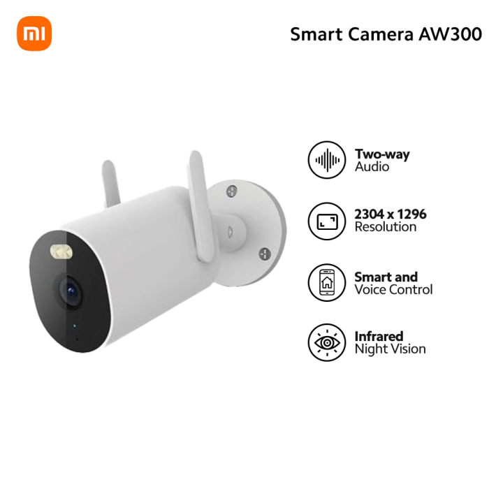 Xiaomi AW300 CCTV Outdoor Camera Mi Home Security Camera 2K Night