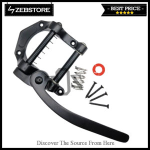 Bridge Tremolo Gitar Tailpiece Vibrato B500 Bigsby Black