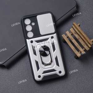 Samsung M34 5G Samsung M54 5G Case Robot Ringstand Slide Kamera Protect