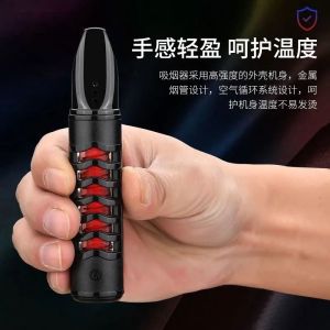 懒人烟嘴打火机不掉烟灰抽烟神器
