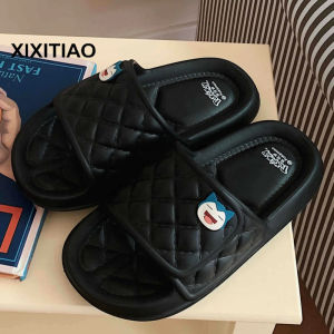 Xixitiao sáng tạo LB Dream Snorlax Pang Ding Dép Mùa Hè hộ gia đình trong nhà và ngoài trời đế mềm Dép xăng đan EVA