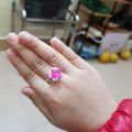 Set 12 nhẫn hợp kim đính đá nhân tạo giá sỉ cho bé. 