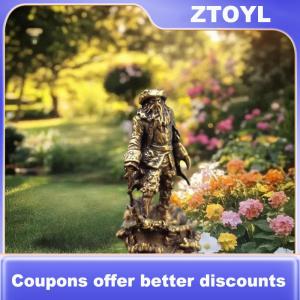 【ZTOYL】 Brass Pirate Monster Caribbean 1 64 Figurine Miniature Landscape Display Model Mini Figurines Ornaments