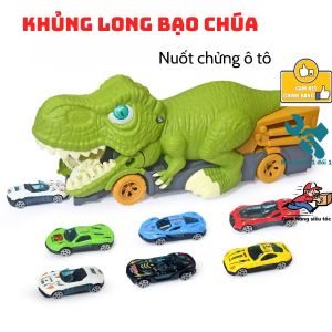Bộ Trò Chơi Khủng Long Bạo Chúa Nuốt Chửng Ô Tô Rất Là Thú Vị Có Kích Cỡ Lớn Chất Liệu Nhựa ABS An Toàn Cho Bé Phần Đỡ Xe Phía Sau - Tiệm Nhà Sóc 2023