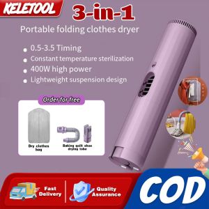 ACA portable dryer sterilize Clothes Dryer mesin lipat baju automatik dryer heat pump washing machine dryer 烘幹機