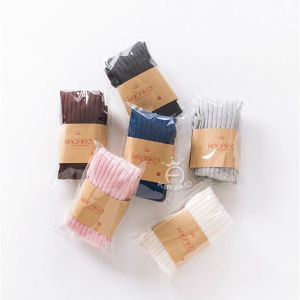 Kaos Kaki Stocking Anak Anak Perempuan Bayi Dengan Motif Garis Polos / Stocking Katun Murah Import - ACG043