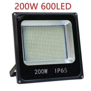 สปอตไลท์ ไฟสว่าง Spotlight LED 1000W 2500LED AC 220V (ใช้ไฟบ้าน220V) แสงขาว IP66 200W 600LED