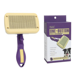 SloppupGrooming Comb for Cats & Dogs Thinning & Deshedding Undercoat Brush