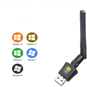 USB thu sóng wifi tốc độ cao băng tần kép 2.4G / 5G 802.11AC 600Mbps có anten thu phát sóng wifi 5G có thể kết nối wifi 6