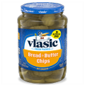 Vlasic Bread and Butter Pickles,  Pickle Chips - 710ml. 