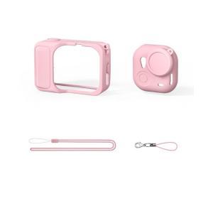 อุปกรณ์ป้องกันซิลิโคนกันน้ำสำหรับกล้องพิเศษขนาด360พกพามีความยืดหยุ่นการออกแบบให้มีความยืดหยุ่นกันกระแทกป้องกันฝุ่นจากการยศาสตร์