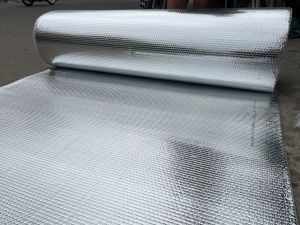 Combo ( Khổ rộng 15m x Dài 2m 3m 4m 5m6m7m8m9m10m ) Tấm cách nhiệt chống nóng mái tôn 2 mặt màu bạc HA DONG