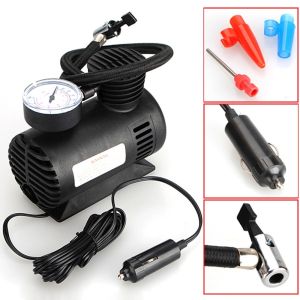 Pompa Ban Mini Elektrik 100PSI Heavy Duty Air Compressor Kompresor DC - zansenShop