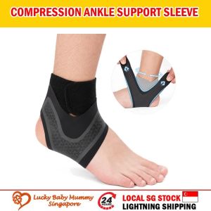 【CozyCasa】 Compression Ankle Support Sleeve / Breathable Lightweight Sports Ankle Brace / 1 Pair 2pcs
