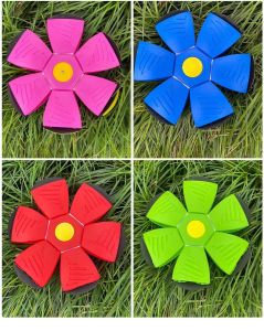 Magic Flying Saucer Ball UFO Flat Throw Disc Ball Outdoor Sport Bola