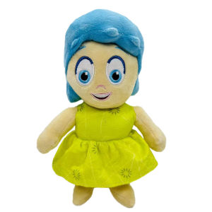 Inside Out 2 Plush Dolls Inside Out Plush Toy Cute Cartoon Plushie Doll Soft Stuffed Anime Periphery Toys Kids Birthday Gift Inside Out 2 Plush Anxiety Doll Cute Joy Fear Anger Disgust Sadness Riley Plushish Toys Collection Model Toy Gift