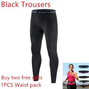 FSDZ Men Compression Pants Gym Fitness Sports Running Leggings Tights Quick-drying Fit Training Jogging suit sportswear men