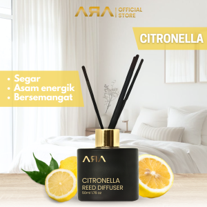 ARA Reed Diffuser Pengharum Pewangi Ruangan Kamar Aromatherapy