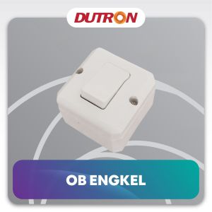 Saklar Engkel Outbow Lampu Saklar Tunggal Saklar Tempel Single Dutron