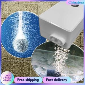[Chinatera Flagship Store] 6V 2W Solar Oxygen Pump Battery Powered Fish Tank Oxygenator Air Pump Fishing Aerator for Garden Fish Tank Outdoor Pool Pond