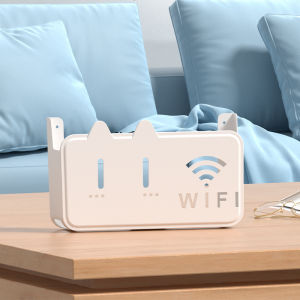 O-KAY WiFi Wall Storage Rack Display Holder Shelf Desk Set-Top Box Router Bracket