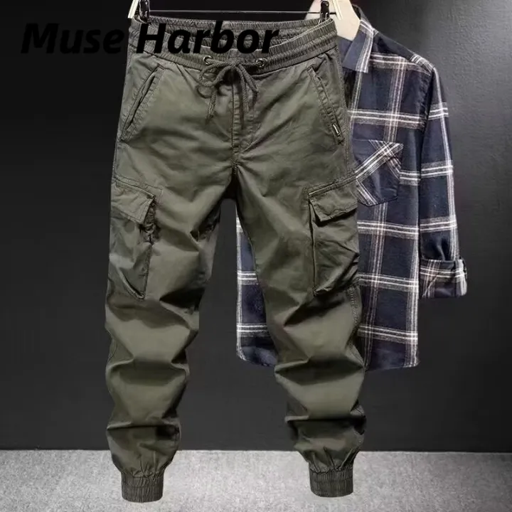 Muse Harbor ⚡️การจัดส่งภายใน 3 วัน⚡️กางเกงผู้ชายทนต่อการสึกหรอและสกปรก ...