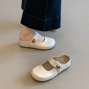 Free Shipping WomenS 2026 Summer Slip-On Mule Shoes With Thick Soles And Inner Height-Increasing Design Perfect For Wearing With Skirts