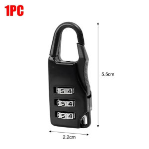 Dizoey 10PCS Password Lock Buckle Portable Handbag Safe Zipper Backpack Lock Anti-theft Code Number Lock for Travel Luggage Security Padlock