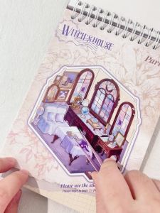 KW - Simno Dreamy Interiors 3D DIY Sticker Book Buku Pelekat Miniatur HB 0034
