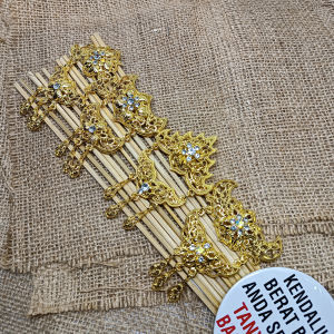 Promo 3 pcs Bros Kebaya susun dua / bros kutubaru Bros Terbaru Aksesoris Hijab Motif random