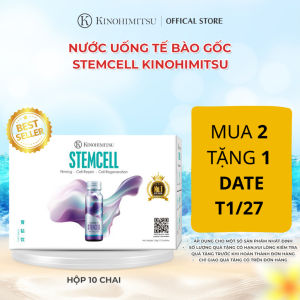 Nước uống Collagen StemCell Kinohimitsu trẻ hóa tái tạo da từ tế bào gốc 50g
