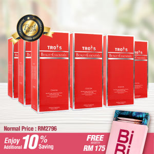 TROIS BEAUTYESSENTIALS FAMILY SET - anti-ageing skin solution nutrition food detox boost immune system prevent viruses manage body fat health beauty (FREE BiBi 1 Box)