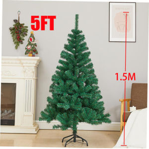 [2024 Hot Sale] Christmas tree full set Christmas tree 3FT/4FT/5FT/6FT 2400 heads with thickened leaves iron bracket decorative lights and ornaments you can DIY decorate your own Christmas tree (xmas decoration sale set of sugar pine Christmas tree)