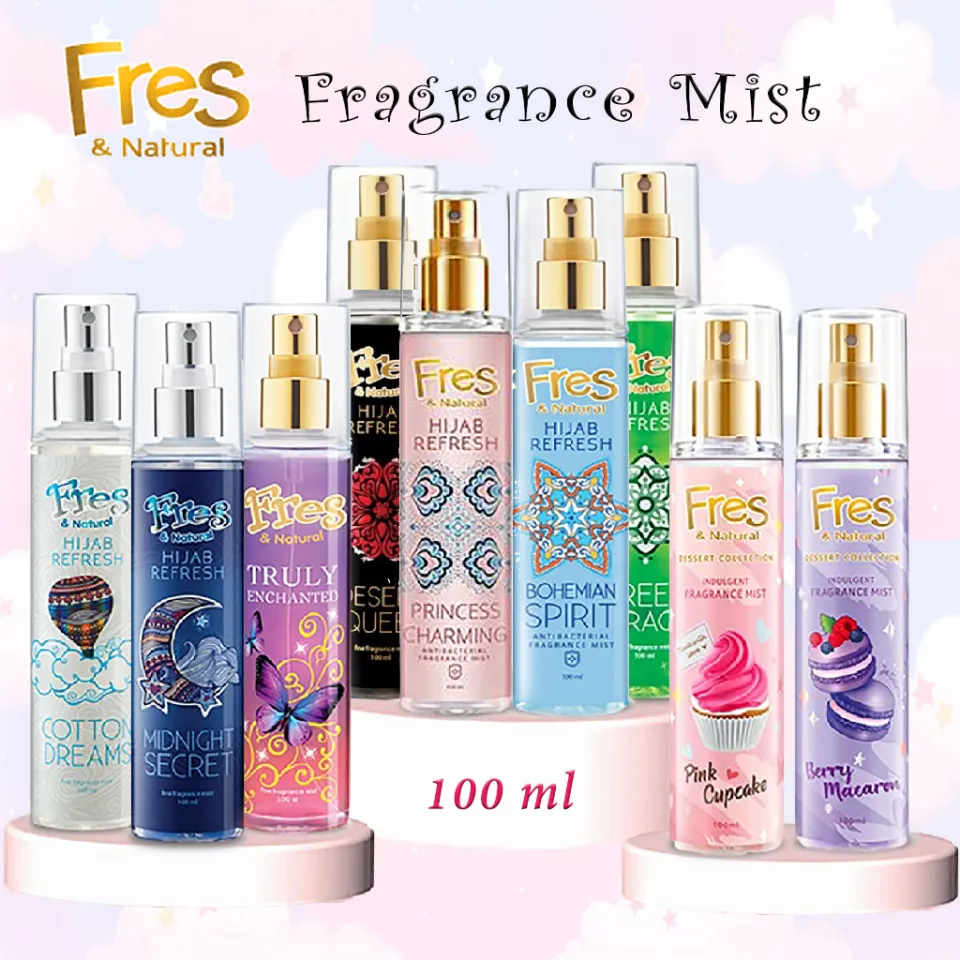 Fres Natural Farfum BPOM /parfum Body Mist Spray Cologne 100ml