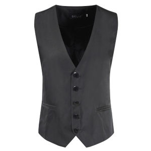 2023 Summer Cross-Border Mens Fashionable Korean Style Slim Fit Vest Coat Suit Vest plus Size 5XL Vest 8702