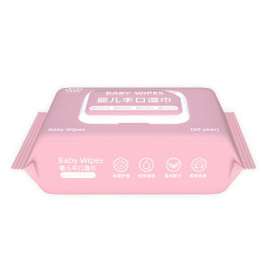 Baby Wipes Gentle & Affordable Hand and Mouth Cleaning Wipes | - Pink packaging | - 20 wipes per pack | - Non-irritating | - Suitable for babies | - Convenient for on-the-go use