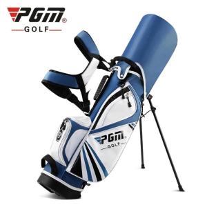 PGM Waterproof Golf Clubs Kids Multifunction Lightweight Large Capacity Golf Stand Bags for 5 To 16 Years Boy Girl Junior Nylon