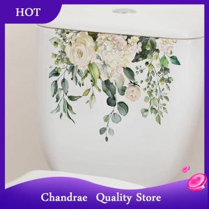 [Chandrae] สติ๊กเกอร์ติดผนังลายใบไม้สีเขียวสำหรับตกแต่งห้องน้ำตู้ห้องนั่งเล่นสติ๊กเกอร์ตกแต่งบ้านภาพจิตรกรรมฝาผนังติดกาวในตัวสวยงาม