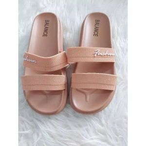 Sendal Wanita Dewasa Kekinian New BLC 840-1 Sandal Jelly Mola Selop Tali 2 Termurah - muthya.shoes