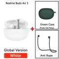 Realme Buds Air 3 TWS Earphone 30 Hours Battery Life Bluetooth 5.2 Headphone 42Db Active Noice Cancelling IPX5 Waterproof. 