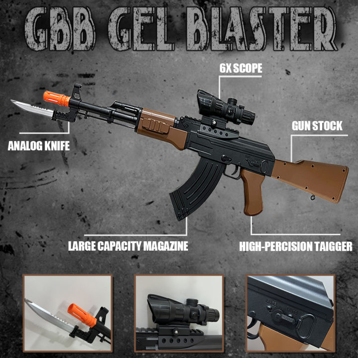 Gel Blaster Electric Gel Splatter Ball Gun Water Bead Blaster Automatic Shooter Toy Gun with