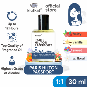 PARIS HILTON PASSPORT by KIUTKAT - Parfum Wanita Original Isi 30ml | Searah PARIS HILTON - PASSPORT